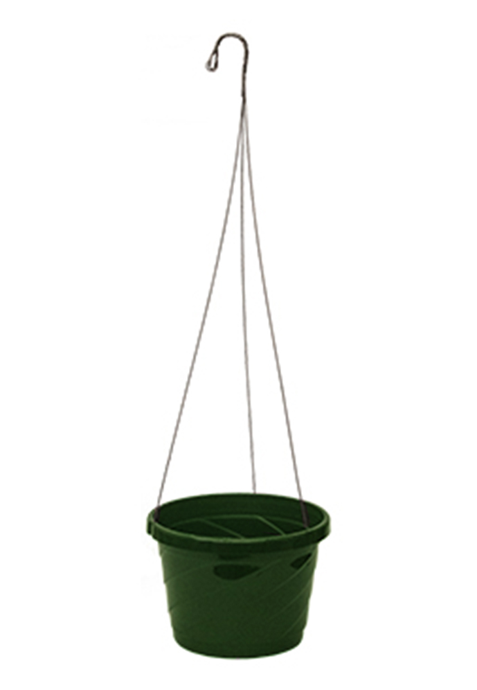 8 Inch Green Basket